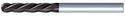 BelNic Tools - 3-Flute Long Length Ball Nose End Mills